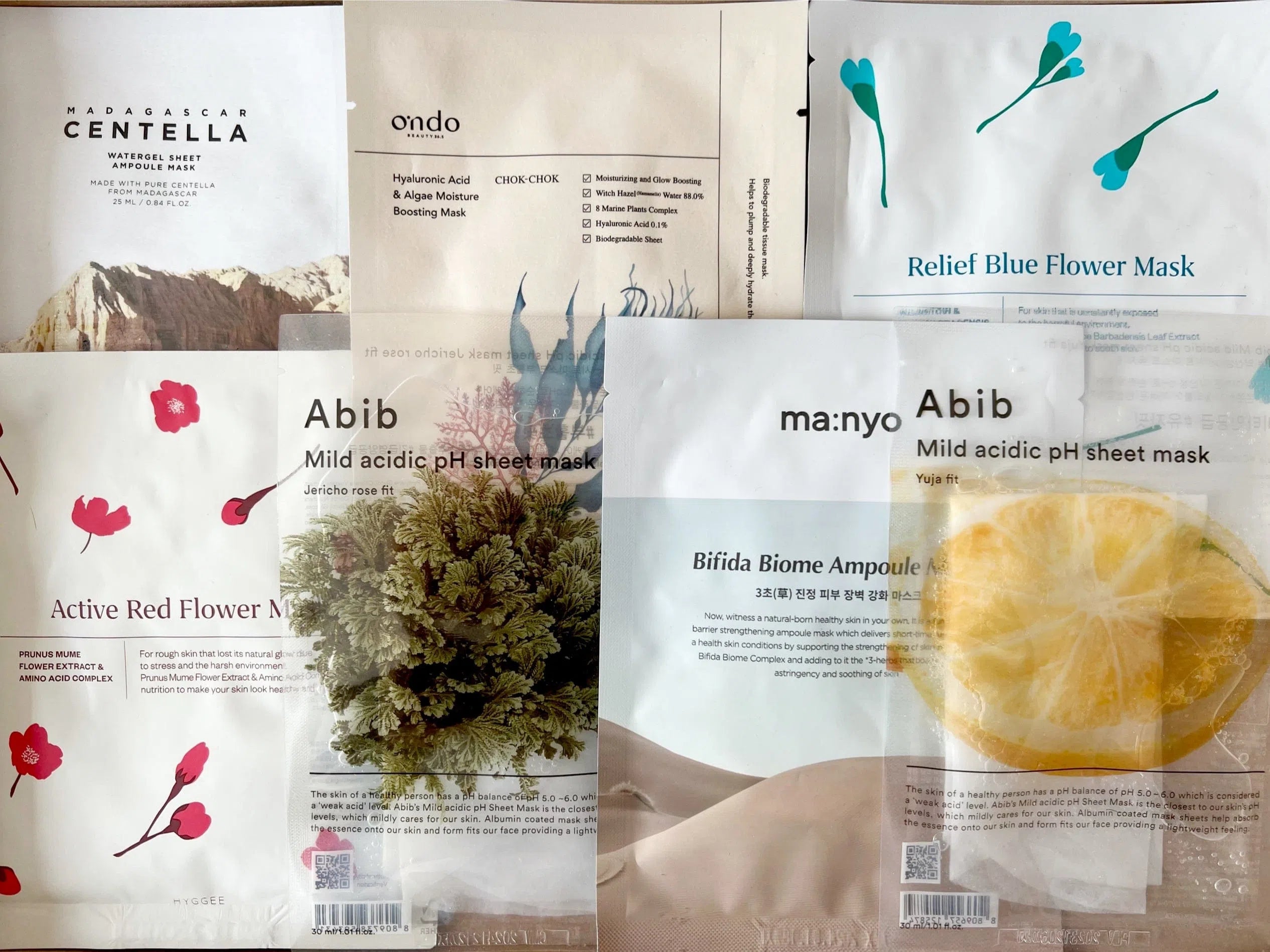 7 Pack Sheet Mask Premium Box