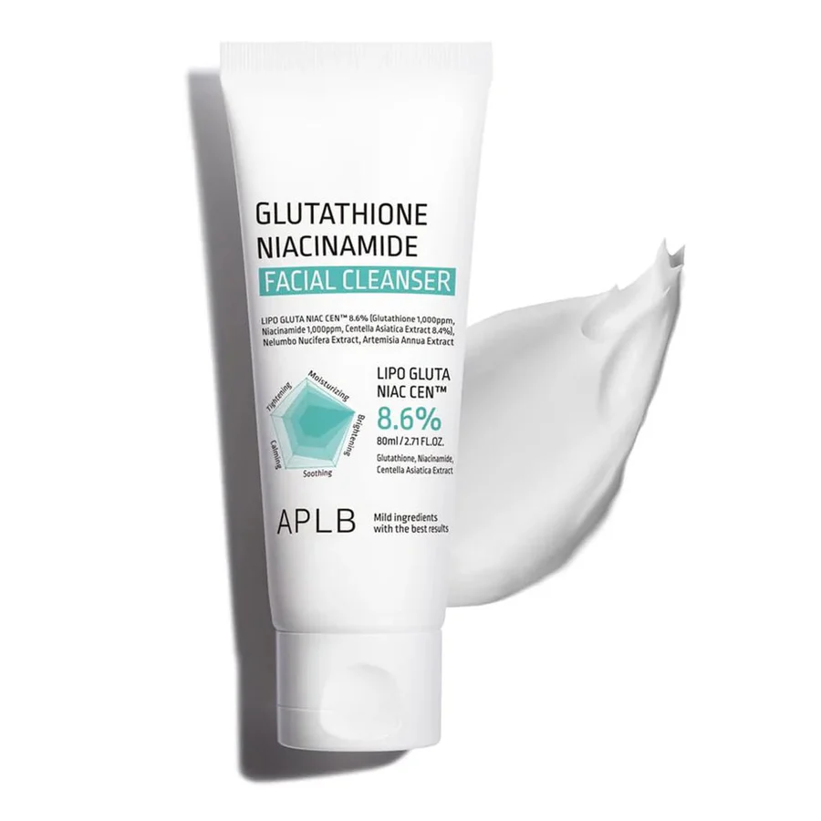 APLB - Glutathione Niacinamide Facial Cleanser - 80ml by Stylevana APLB - Glutathione Niacinamide Facial Cleanser - 80ml by Stylevana