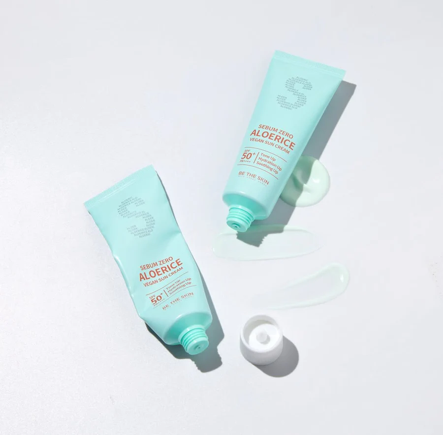 Be The Skin Sebum Zero Aloerice Vegan Sun Cream