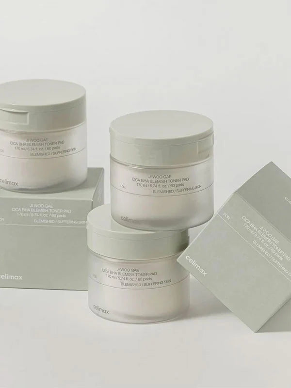 Celimax Cica BHA Blemish Toner Pad