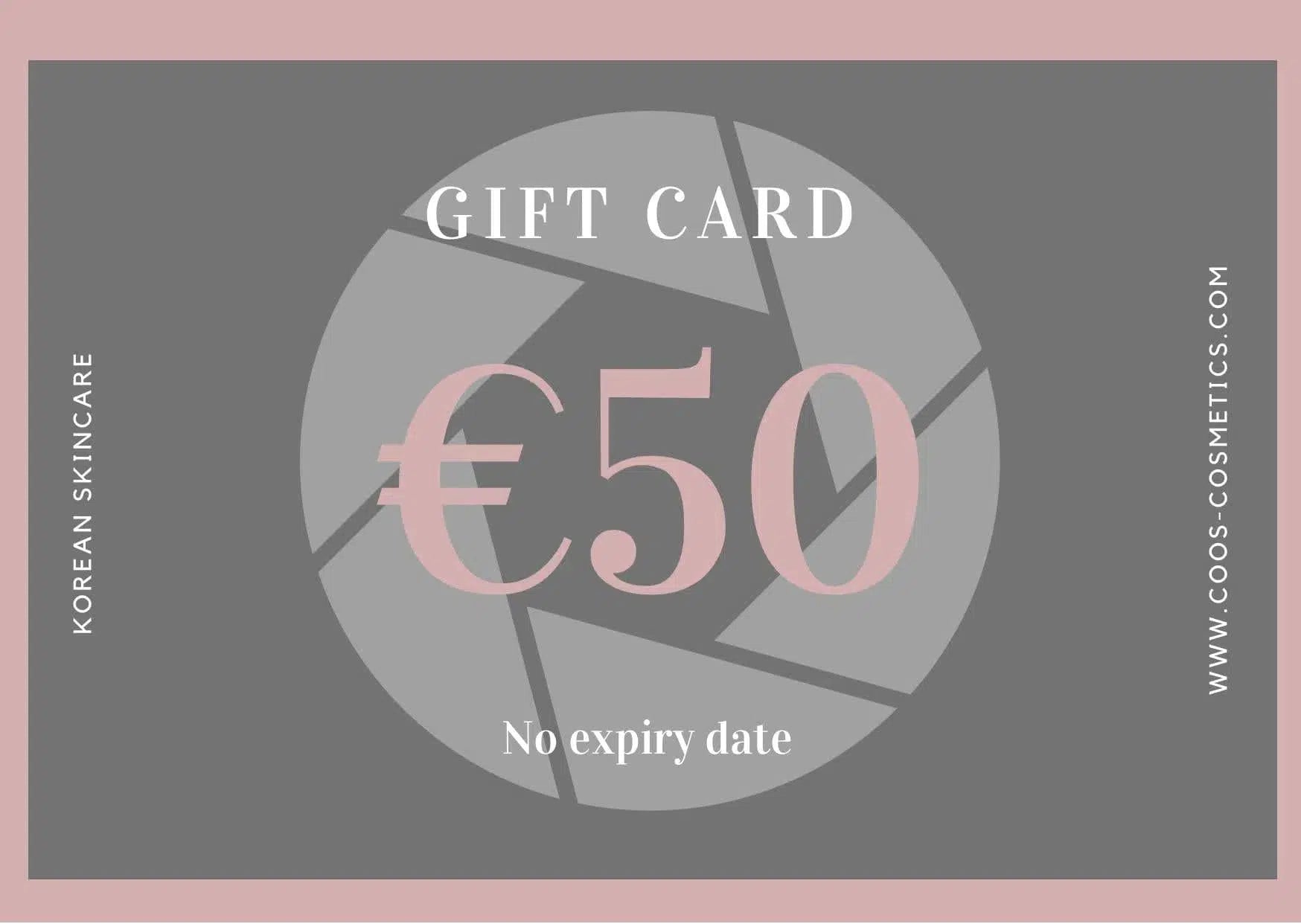 Coos Cosmetics e-Gift Card-COOS COSMETICS