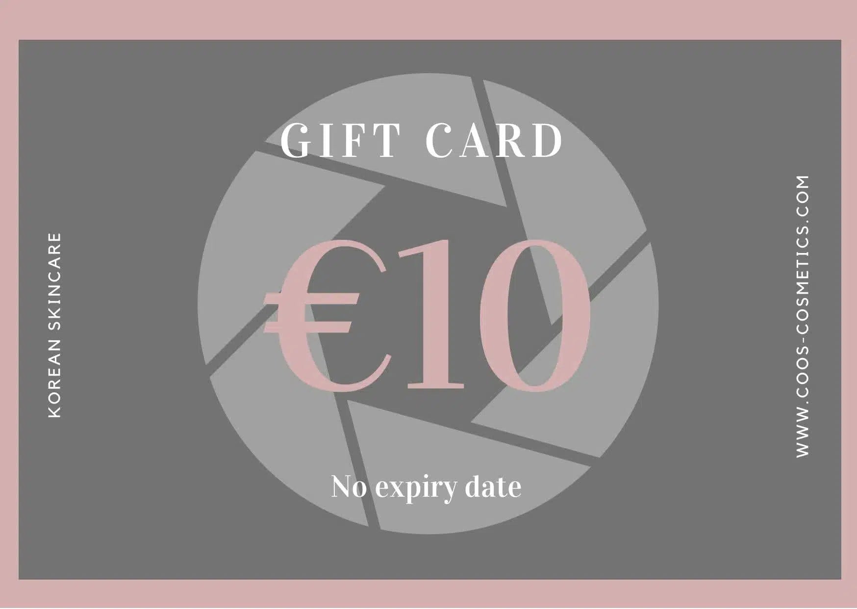 Coos Cosmetics e-Gift Card-COOS COSMETICS
