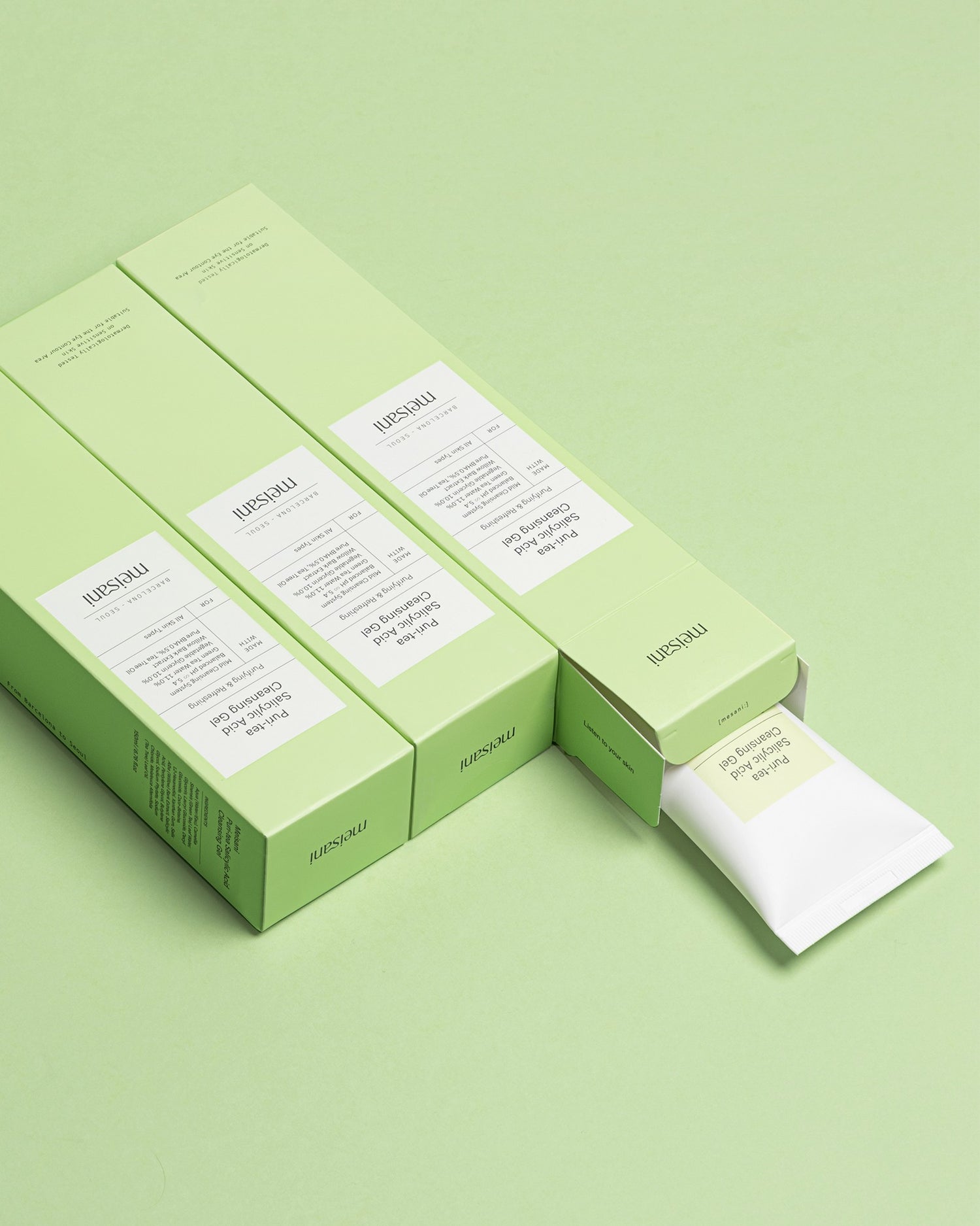 Meisani Puri-Tea Salicylic Acid Cleansing Gel-COOS COSMETICS