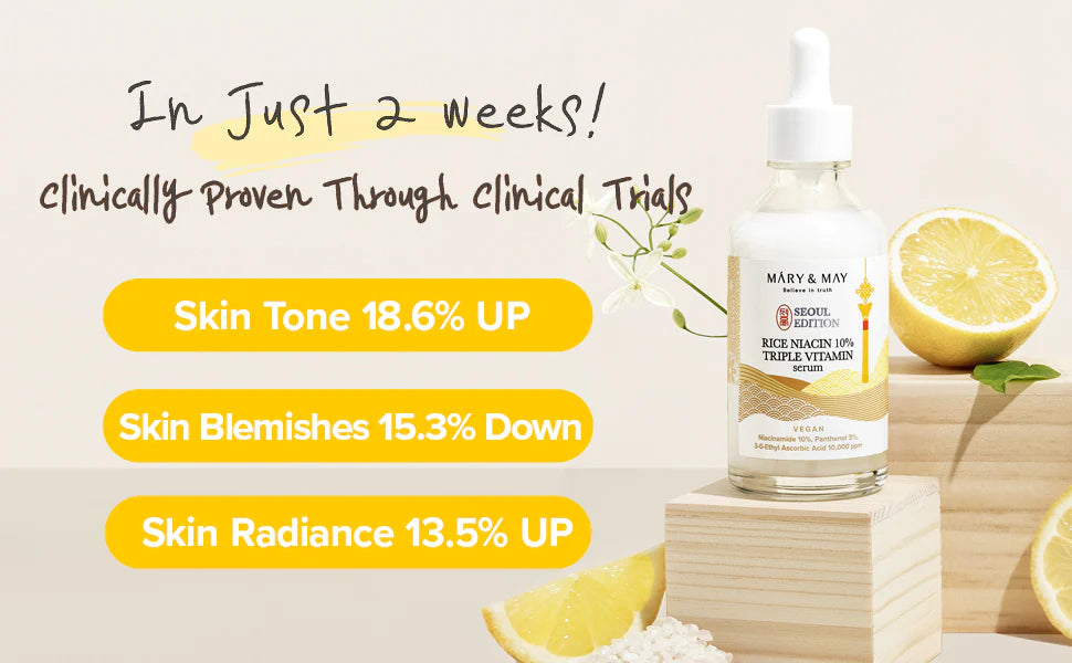 Mary & May Rice Niacin 10% Triple Vitamin Serum Seoul Edition