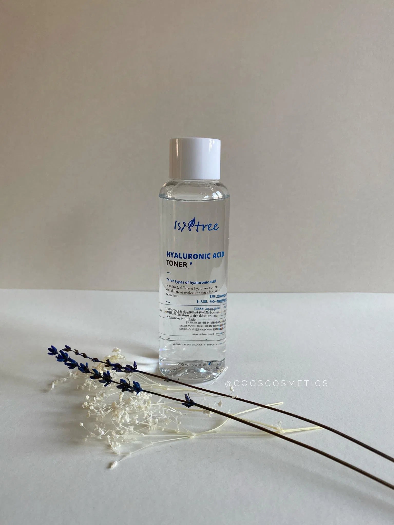 Isntree Hyaluronic Acid Toner ( renewed)-COOS COSMETICS