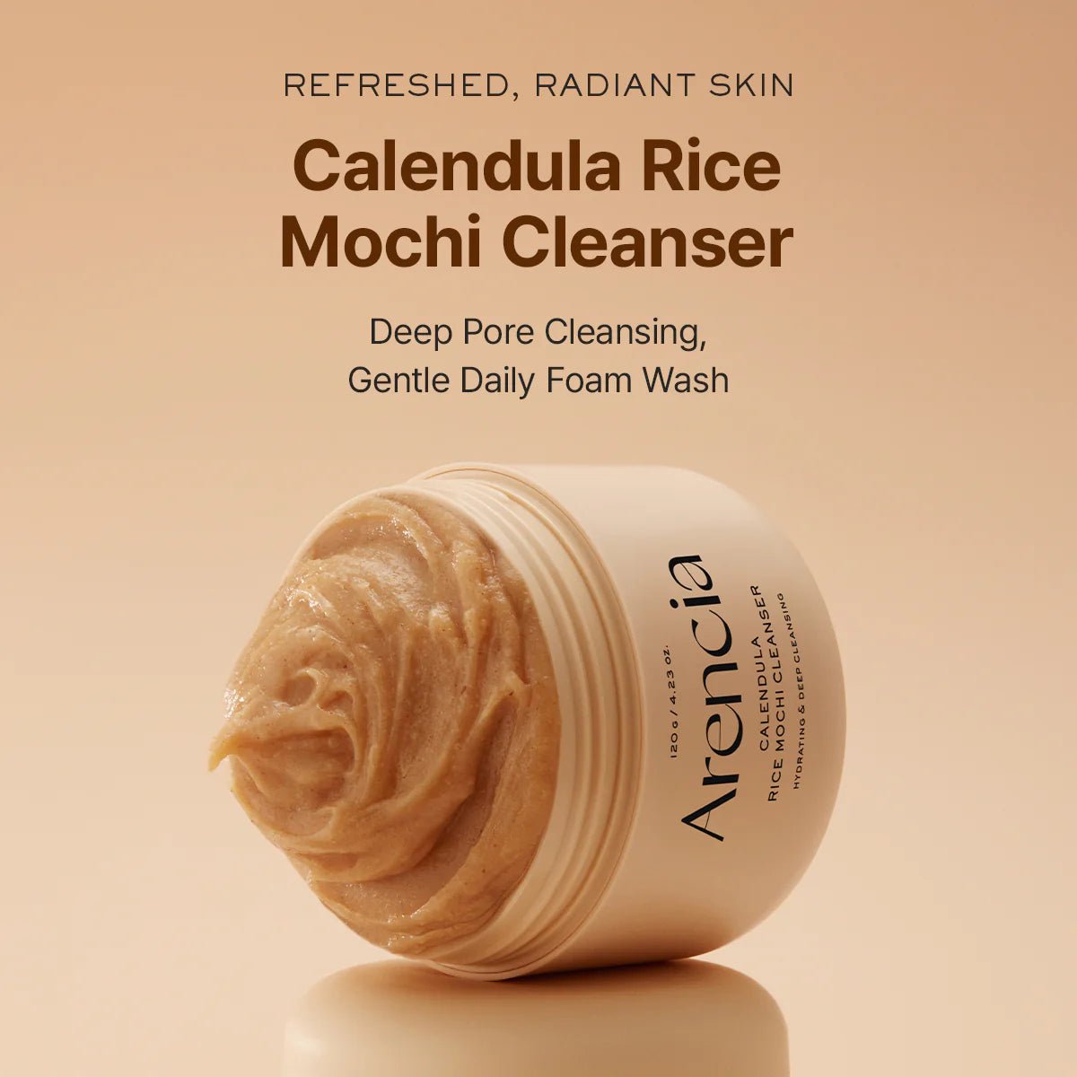 Arencia Calendula Rice Mochi Cleanser