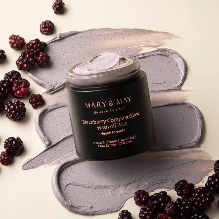 Mary & May Blackberry Complex Glow Washoff Pack-COOS COSMETICS
