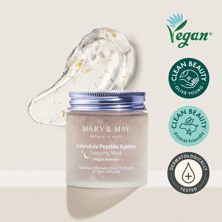 Mary&May Calendula Peptide Ageless Sleeping Mask-COOS COSMETICS