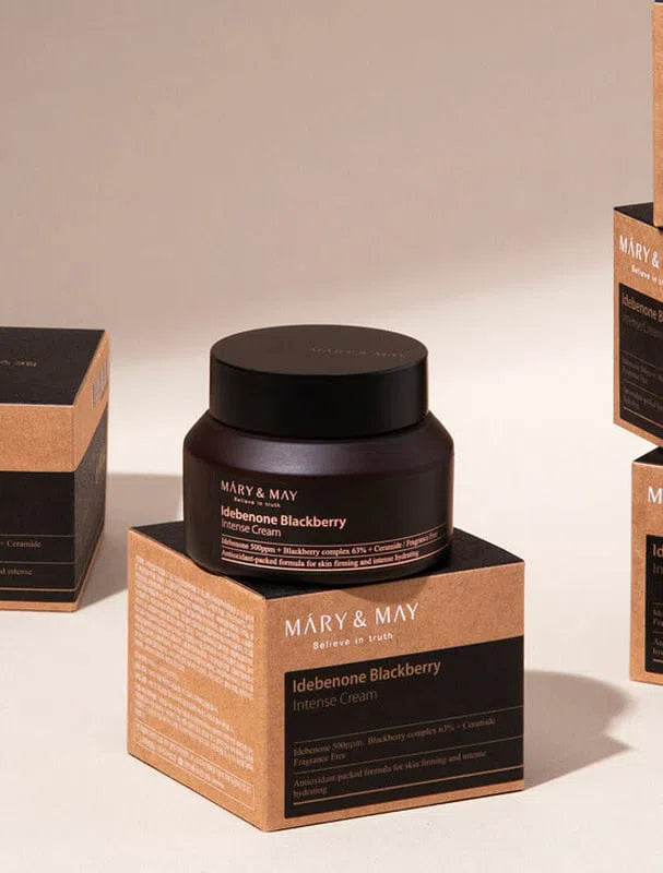 MARY & MAY Idebenone Blackberry Intense Cream-COOS COSMETICS