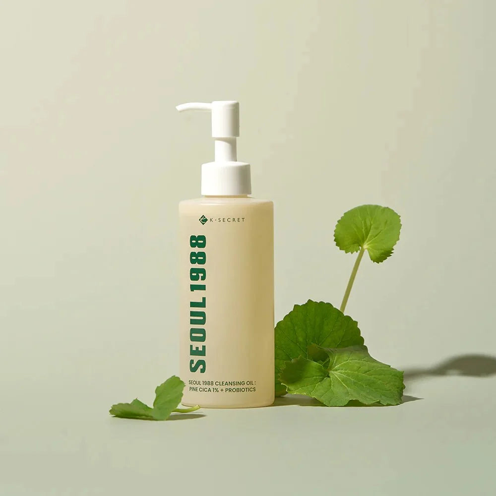 K-Secret Seoul 1988 Cleansing Oil: Pine Cica 1% + Probiotics