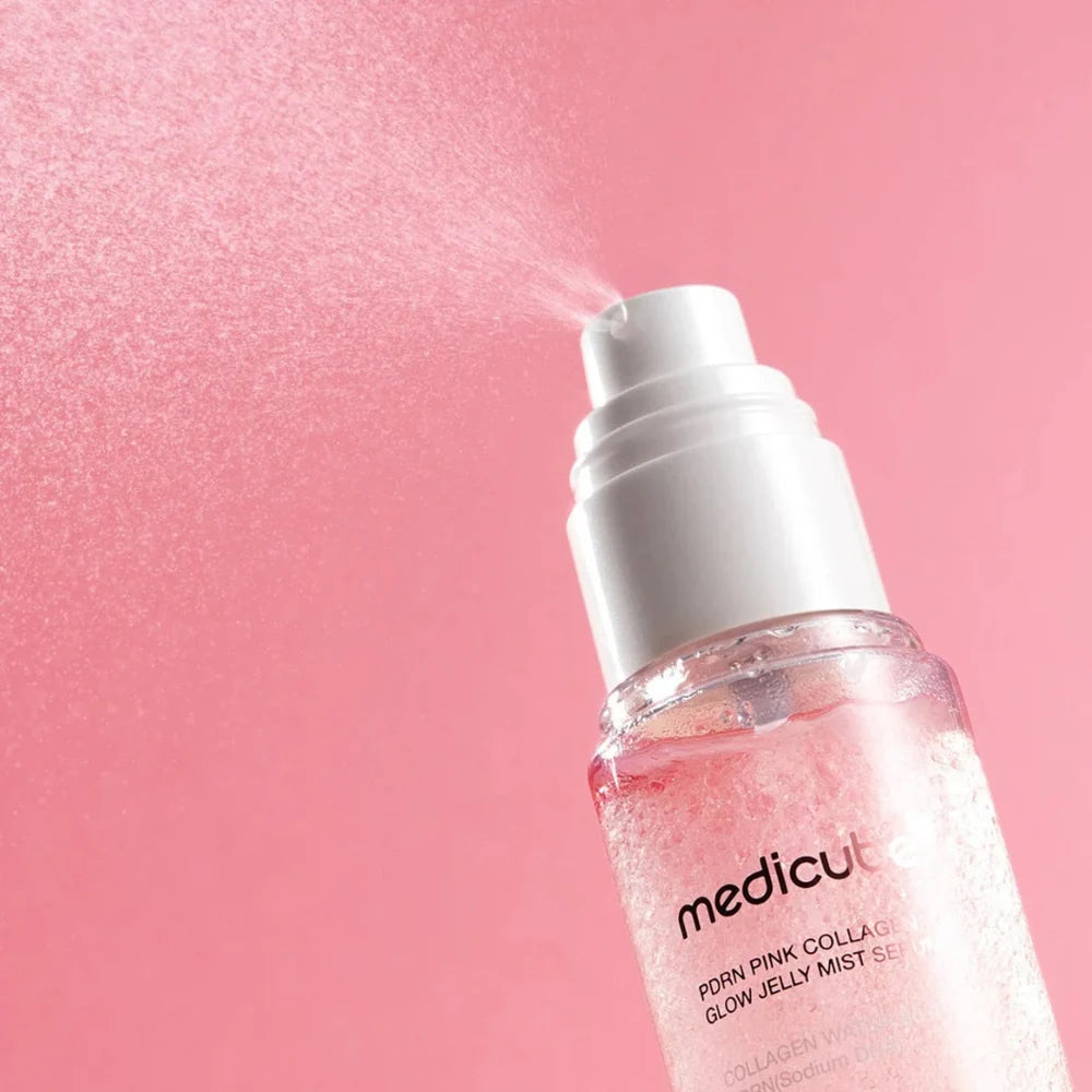 Medicube PDRN Pink Collagen Glow Jelly Mist Serum