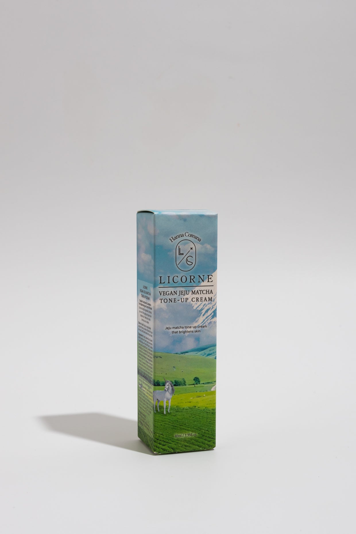 Licorne Vegan Jeju Matcha Tone-up Cream-COOS COSMETICS