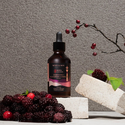 Mary &amp; May Idebenone + Blackberry Complex Serum Seoul Edition
