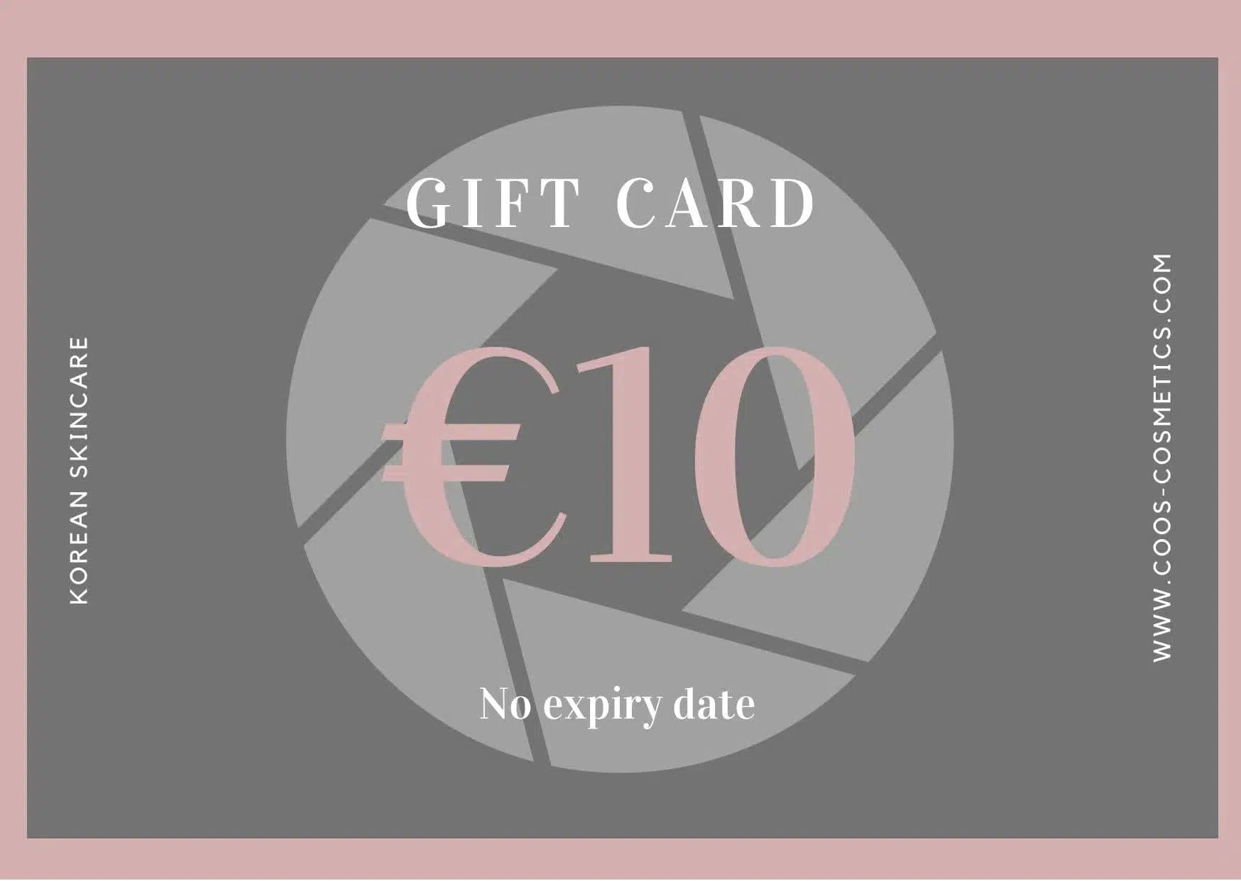 Coos Cosmetics e-Gift Card