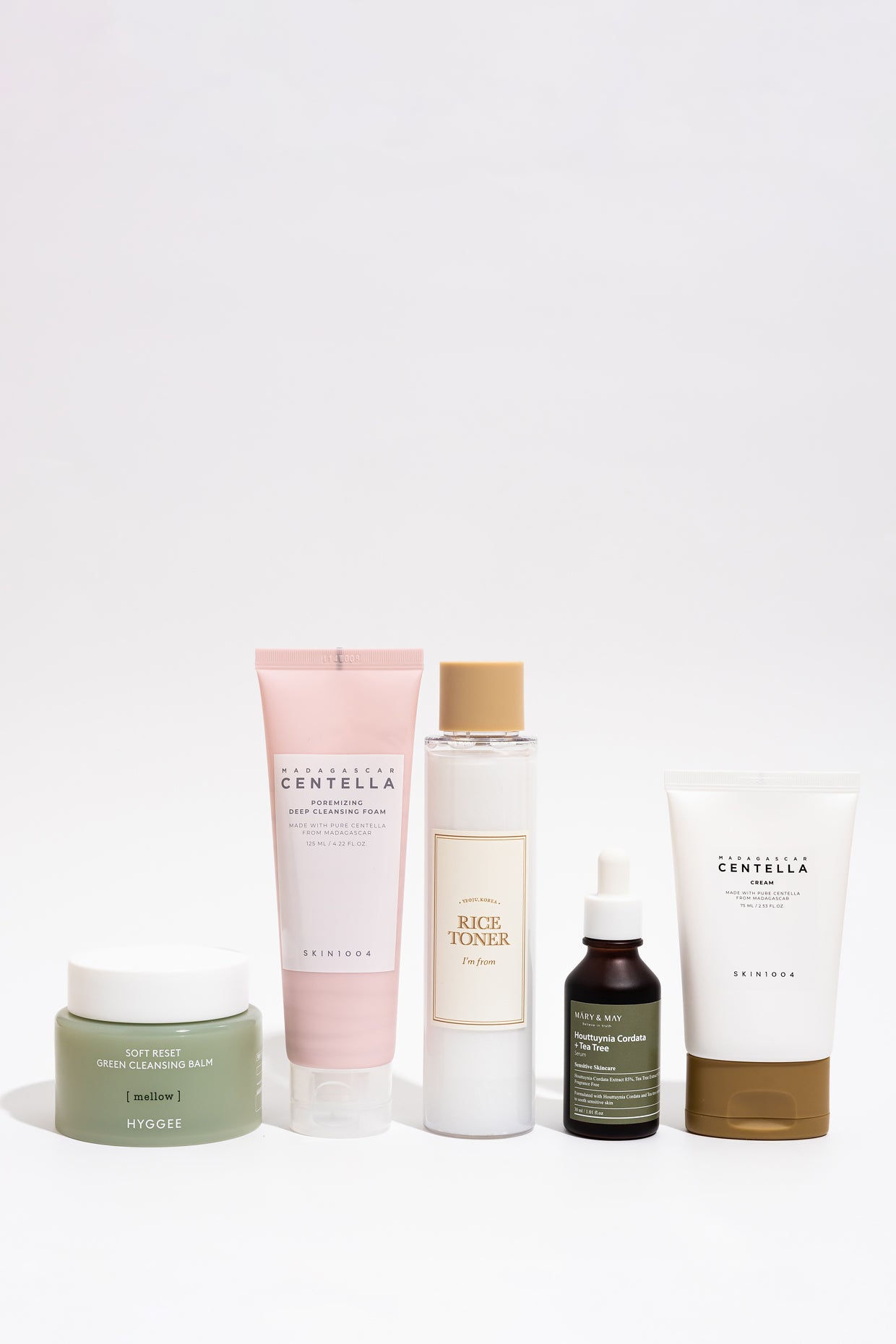 Korean Skincare Set for Oily Skin