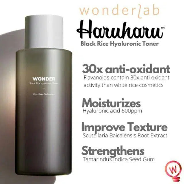 Haruharu WONDER Black Rice Hyaluronic Toner