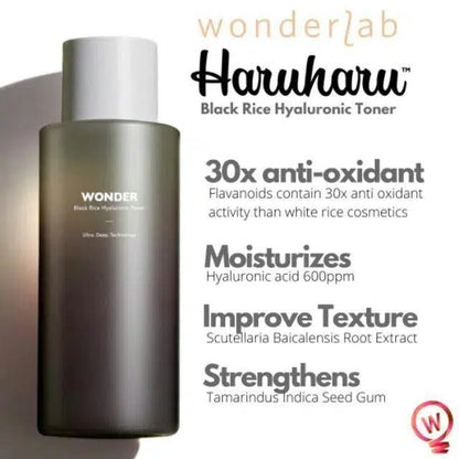 Haruharu Wonder Black Rice Hyaluronic Toner 150ml-COOS COSMETICS