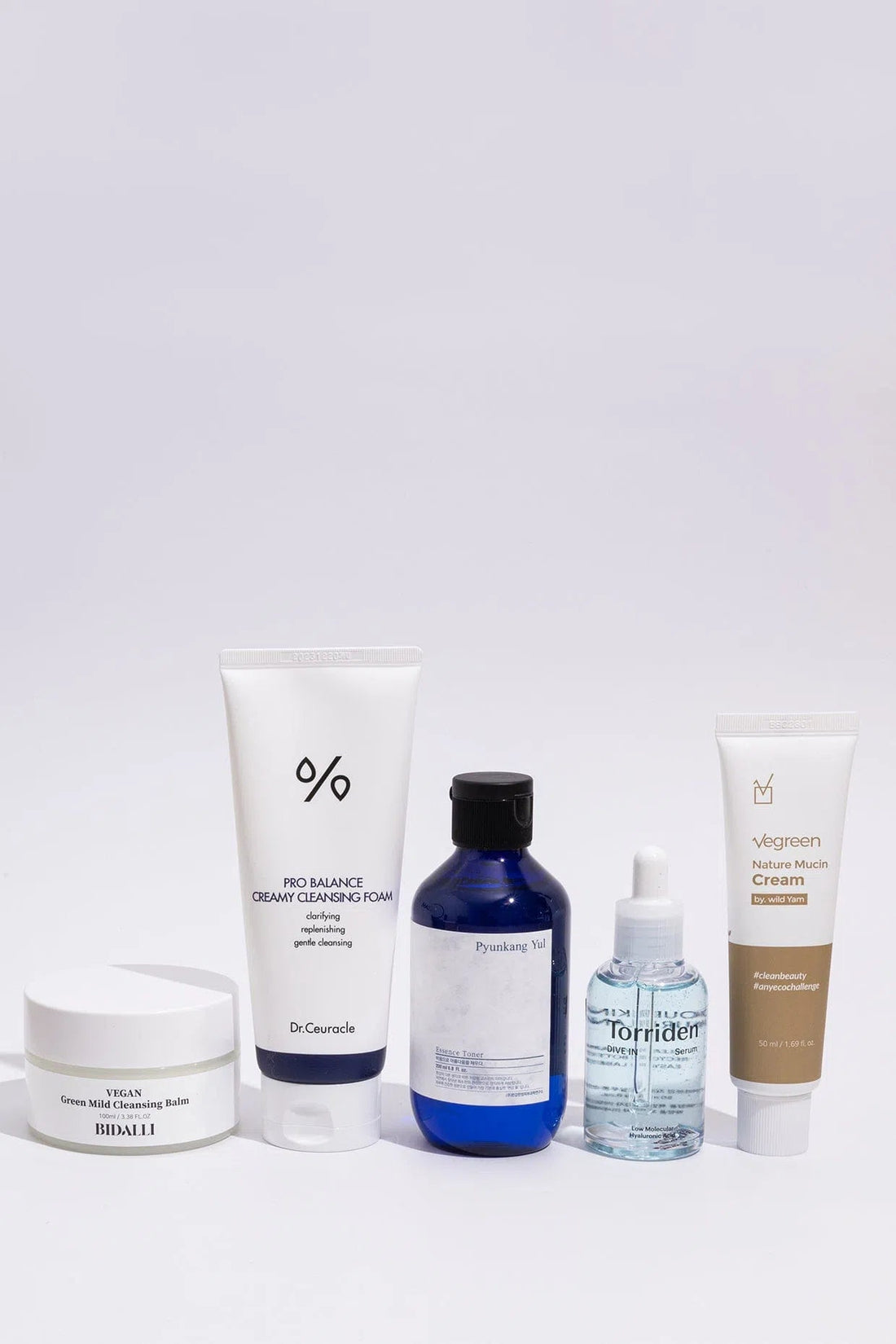 5-Steps Korean Skincare Set for Dry and Normal Skin Types