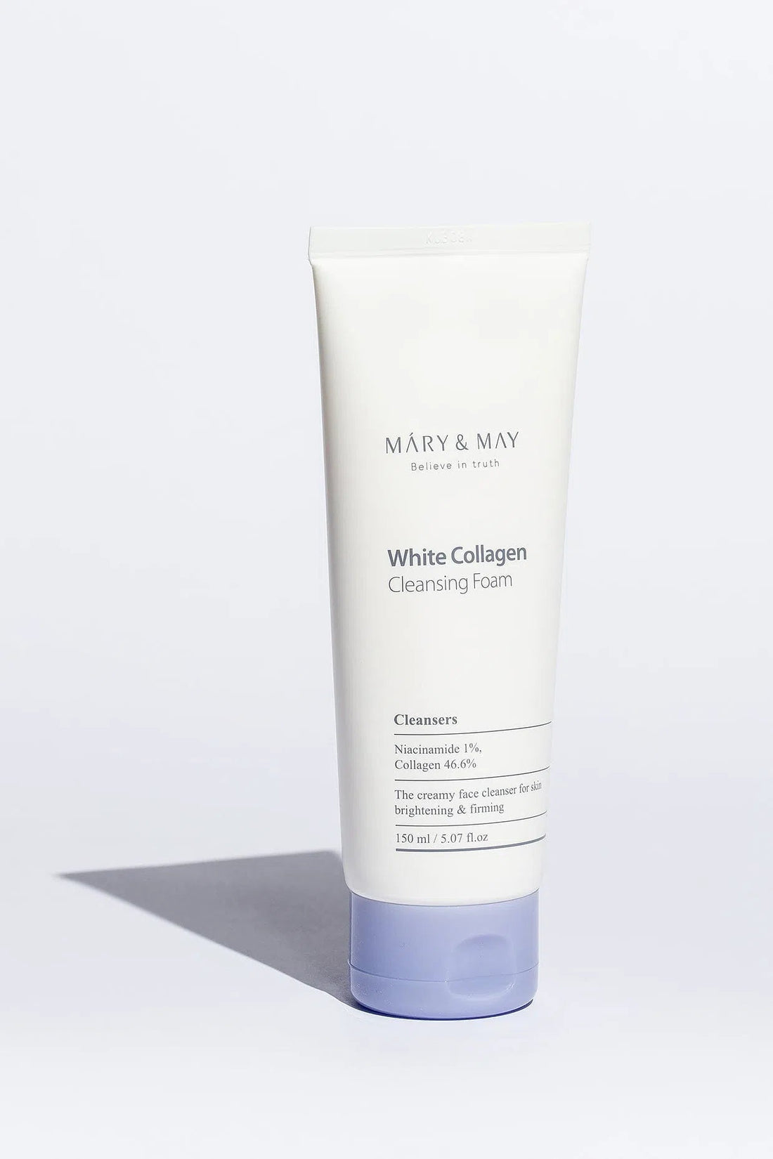 Mary & May White Collagen Cleansing Foam-COOS COSMETICS