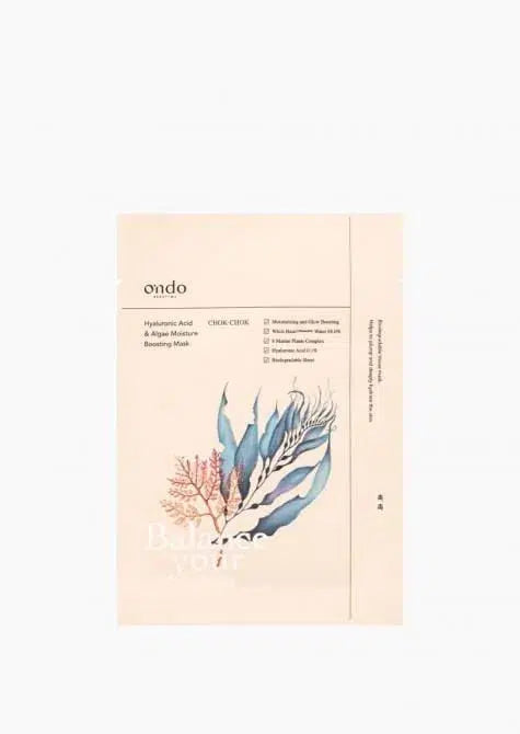 ONDO BEAUTY 36.5 Hyaluronic ACid and Algae Moisture Boosting Mask Chok Chok-COOS COSMETICS