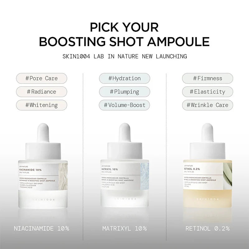 SKIN1004 Madagascar Centella Niacinamide 10 Boosting Shot Ampoule