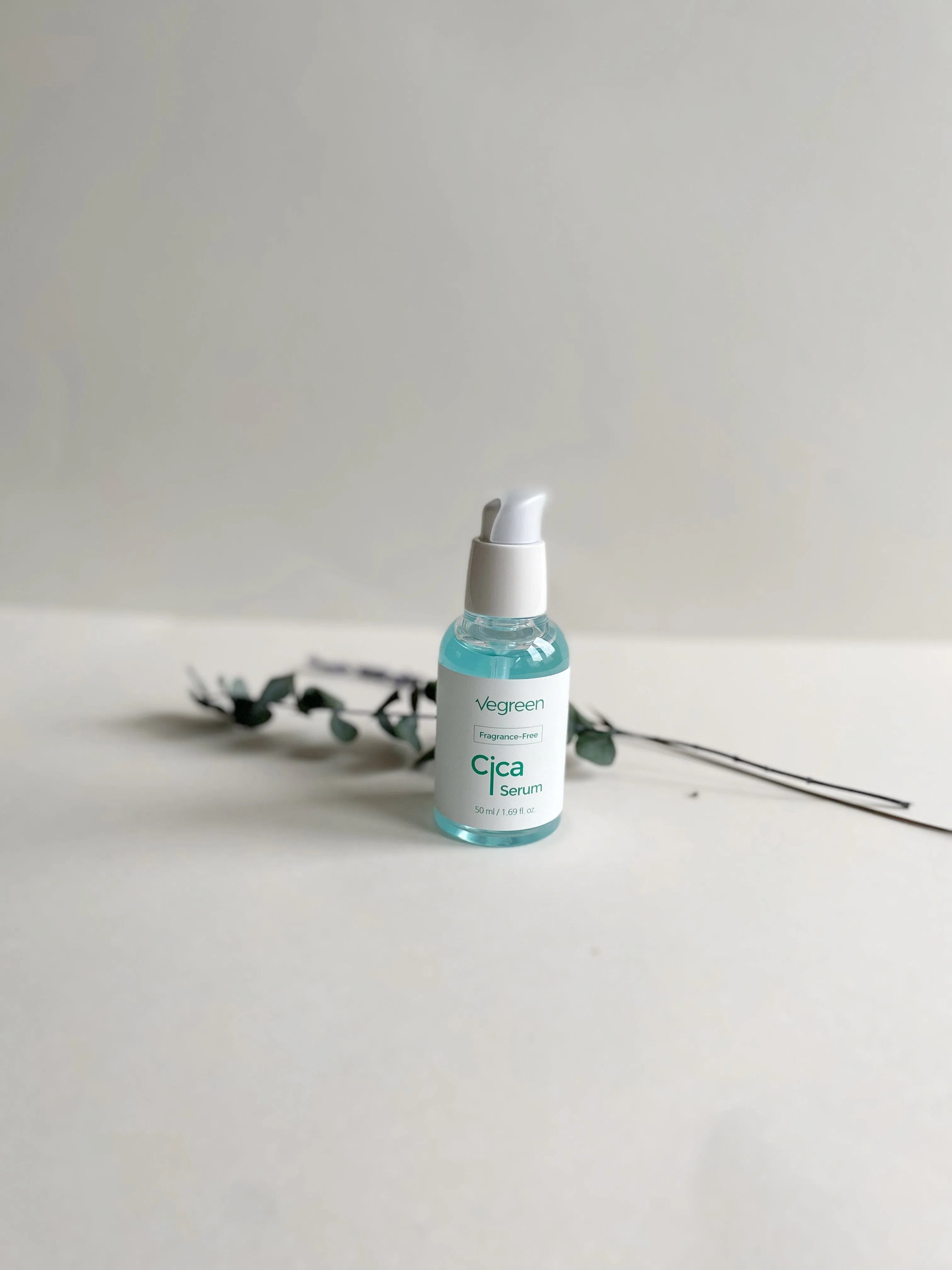 Vegreen Fragrance-Free Cica Serum-COOS COSMETICS