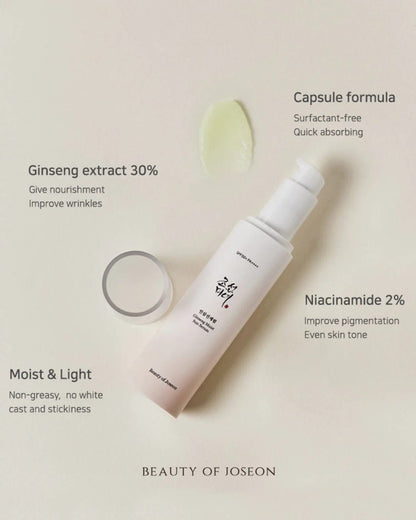 Beauty of Joseon Ginseng Moist Sun Serum-COOS COSMETICS