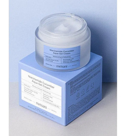 Meisani Niacinamide Cucumber Aqua Gel Cream-COOS COSMETICS