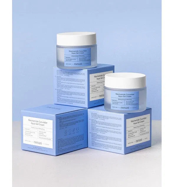 Meisani Niacinamide Cucumber Aqua Gel Cream-COOS COSMETICS
